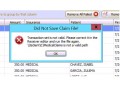 How to fix claim "Did Not Save Claim File"